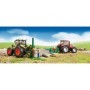 Bruder set forestier cu muncitor si accesorii